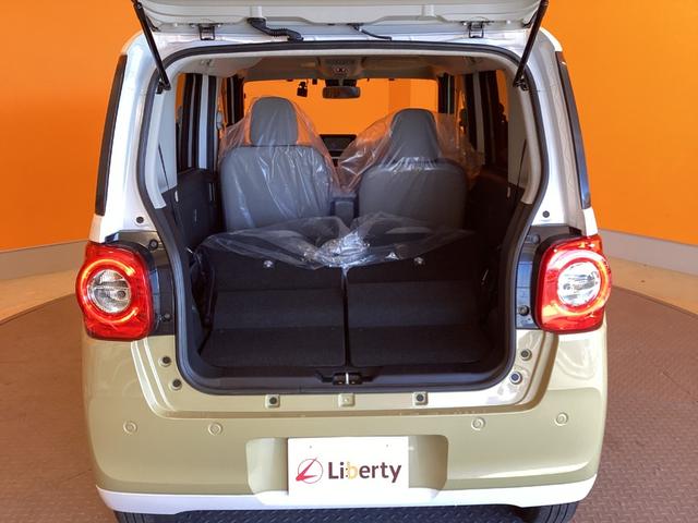 ムーヴキャンバス ストライプスＸ　ＥＴＣ　全周囲カメラ　両側電動スライドドア　ナビ　ＴＶ　クリアランスソナー　衝突被害軽減システム　オートライト　スマートキー　アイドリングストップ　電動格納ミラー　ベンチシート（21枚目）