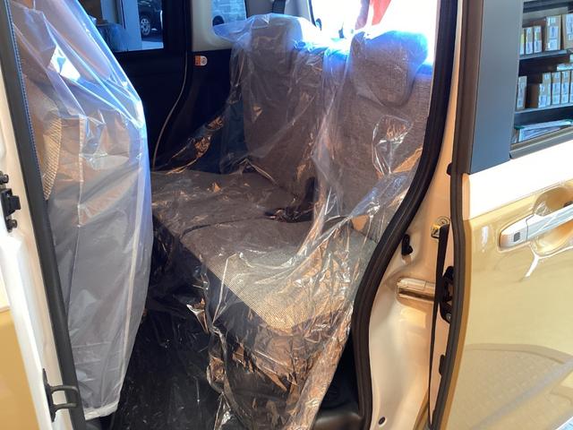 ムーヴキャンバス ストライプスＸ　ＥＴＣ　全周囲カメラ　両側電動スライドドア　ナビ　ＴＶ　クリアランスソナー　衝突被害軽減システム　オートライト　スマートキー　アイドリングストップ　電動格納ミラー　ベンチシート（32枚目）