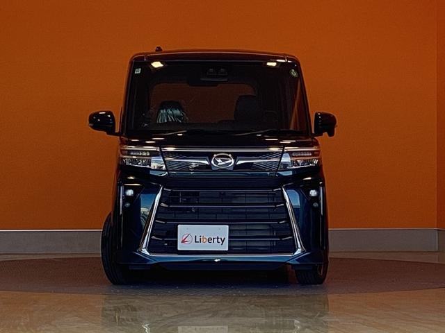 タント カスタムＸ　エコアイドル非装着車　バックカメラ　サイドカメラ　両側電動スライドドア　クリアランスソナー　衝突被害軽減システム　オートライト　ＬＥＤヘッドランプ　スマートキー　アイドリングストップ　電動格納ミラー　シートヒーター（15枚目）