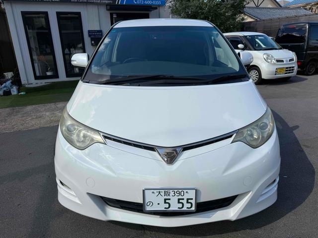 エスティマ アエラス　ＥＴＣ　バックカメラ　ナビ　ＴＶ　両側電動スライドドア　オートライト　ＨＩＤ　スマートキー　電動格納ミラー　３列シート　ウォークスルー　オットマン　ＣＶＴ　アルミホイール　盗難防止システム（22枚目）