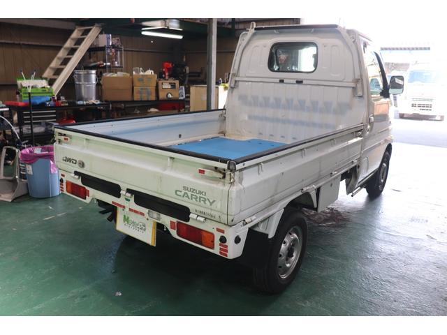 キャリイトラック KUスペシャル 4WD 3方開 パワステ エアコン(22枚目)