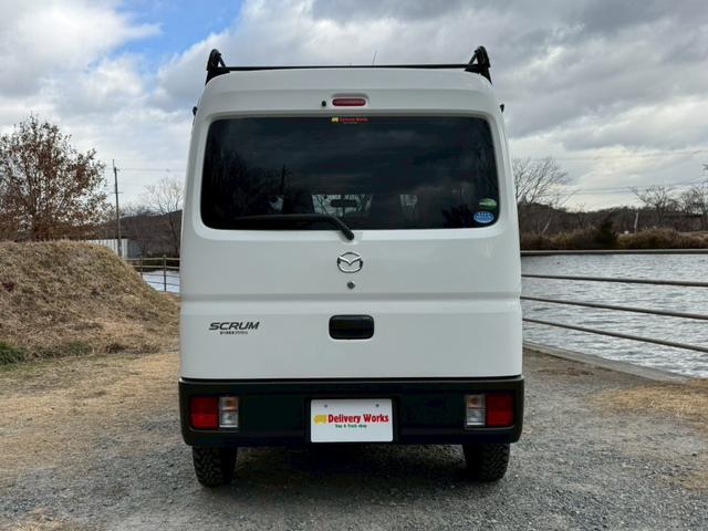 スクラム ＰＡ　５ＭＴ　ルーフラック　天井ラック　ＥＴＣ　ヨコハマジオランダーＭ／Ｔ　バンパーチッピング塗装（3枚目）