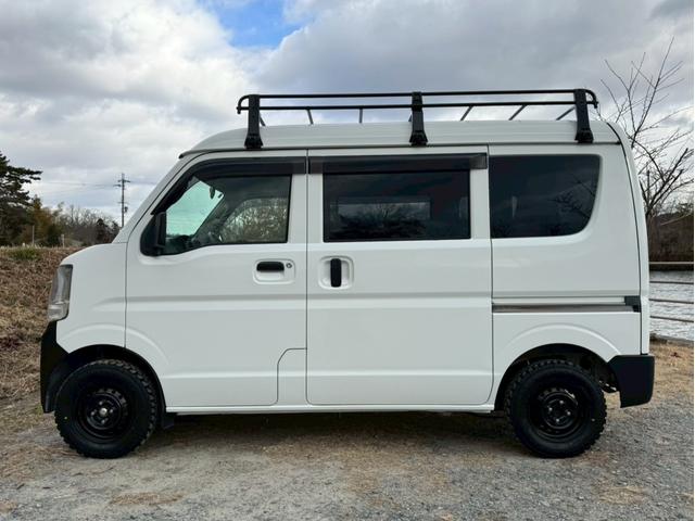 スクラム ＰＡ　５ＭＴ　ルーフラック　天井ラック　ＥＴＣ　ヨコハマジオランダーＭ／Ｔ　バンパーチッピング塗装（5枚目）