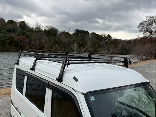 スクラム ＰＡ　５ＭＴ　ルーフラック　天井ラック　ＥＴＣ　ヨコハマジオランダーＭ／Ｔ　バンパーチッピング塗装（25枚目）