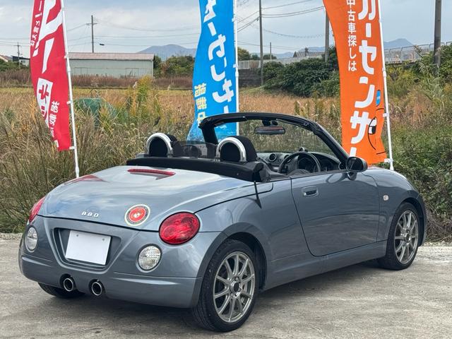 コペン アクティブトップ　キーレス／ターボ／ＥＴＣ／アルミホイール／フォグランプ／ルーフ開閉問題なし／ＡＢＳ／パワーウインドウ／エアコン／パワステ／運転席エアバッグ／助手席エアバッグ／ＭＴモード付（4枚目）