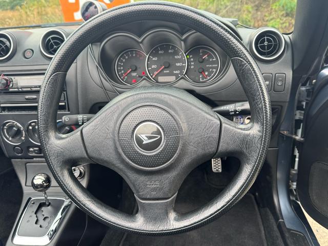 コペン アクティブトップ　キーレス／ターボ／ＥＴＣ／アルミホイール／フォグランプ／ルーフ開閉問題なし／ＡＢＳ／パワーウインドウ／エアコン／パワステ／運転席エアバッグ／助手席エアバッグ／ＭＴモード付（14枚目）