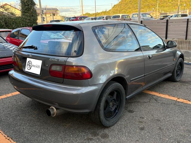 シビック ETi B16A換装/E-EG4改/つちのこチャンバー・社外エアクリ/社外マフラー/アルミラジエーター/社外アルミホイール/前後席純正シート/純正フロアマット(3枚目)