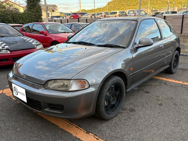 シビック ETi B16A換装/E-EG4改/つちのこチャンバー・社外エアクリ/社外マフラー/アルミラジエーター/社外アルミホイール/前後席純正シート/純正フロアマット(4枚目)