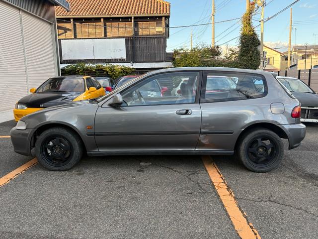 シビック ETi B16A換装/E-EG4改/つちのこチャンバー・社外エアクリ/社外マフラー/アルミラジエーター/社外アルミホイール/前後席純正シート/純正フロアマット(5枚目)