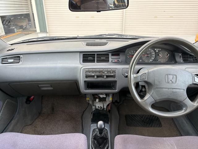 シビック ETi B16A換装/E-EG4改/つちのこチャンバー・社外エアクリ/社外マフラー/アルミラジエーター/社外アルミホイール/前後席純正シート/純正フロアマット(33枚目)