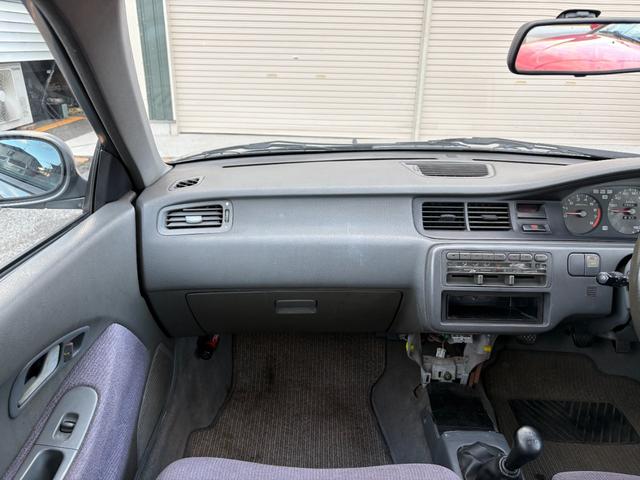 シビック ETi B16A換装/E-EG4改/つちのこチャンバー・社外エアクリ/社外マフラー/アルミラジエーター/社外アルミホイール/前後席純正シート/純正フロアマット(34枚目)