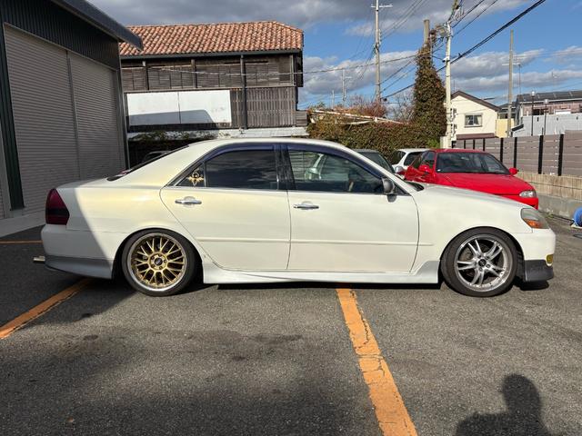 マークII グランデiR-S 110系グランデ/ReinHardマフラー/Vertecホイール/トムス車高調/VERTEXステアリング/クイックリリース/LWシフトノブ/Nスタホーン/純正オプションフルエアロ(2枚目)