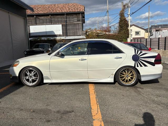 マークII グランデiR-S 110系グランデ/ReinHardマフラー/Vertecホイール/トムス車高調/VERTEXステアリング/クイックリリース/LWシフトノブ/Nスタホーン/純正オプションフルエアロ(5枚目)