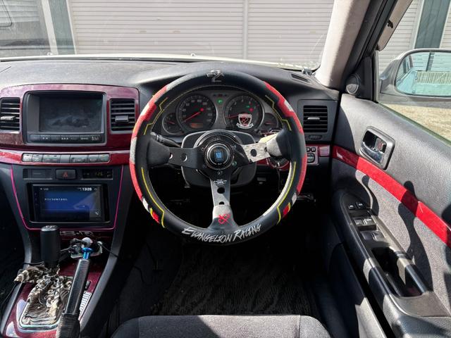 マークII グランデiR-S 110系グランデ/ReinHardマフラー/Vertecホイール/トムス車高調/VERTEXステアリング/クイックリリース/LWシフトノブ/Nスタホーン/純正オプションフルエアロ(33枚目)