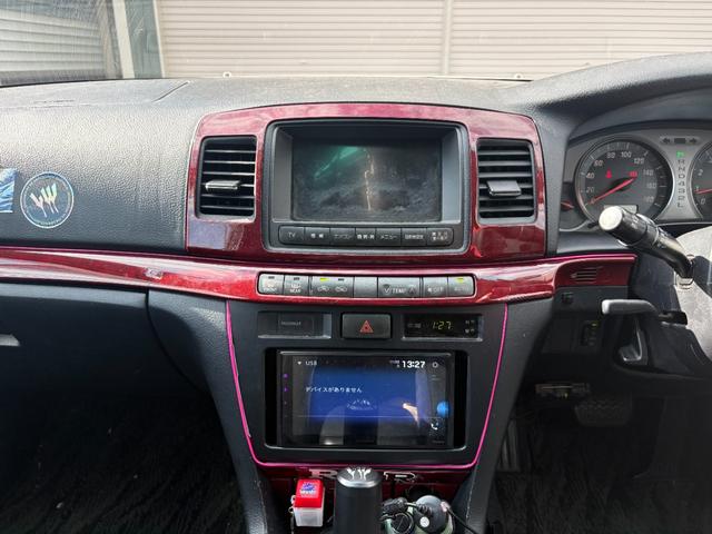 マークII グランデiR-S 110系グランデ/ReinHardマフラー/Vertecホイール/トムス車高調/VERTEXステアリング/クイックリリース/LWシフトノブ/Nスタホーン/純正オプションフルエアロ(37枚目)