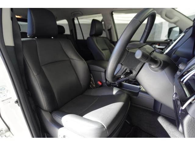 ランドクルーザープラド TX Lパッケージ トヨタセーフティセンス ワンオーナー 社外エアロ 純正メモリーナビ フロントカメラ バックカメラ ドラレコ シートヒーター フルセグ CD再生 DVD再生 Bluetooth ETC ACC(14枚目)