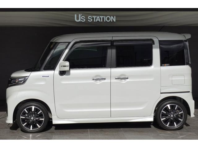 スペーシアカスタム ハイブリッドＸＳ　ＤＳＢＳ　両側パワスラ　メモリーナビ　バックカメラ　ドラレコ前後　シートヒーター　ＣＤ再生　ＤＶＤ再生　Ｂｌｕｅｔｏｏｔｈ　ＥＴＣ（4枚目）