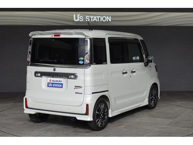 スペーシアカスタム ハイブリッドＸＳ　ＤＳＢＳ　両側パワスラ　メモリーナビ　バックカメラ　ドラレコ前後　シートヒーター　ＣＤ再生　ＤＶＤ再生　Ｂｌｕｅｔｏｏｔｈ　ＥＴＣ（6枚目）