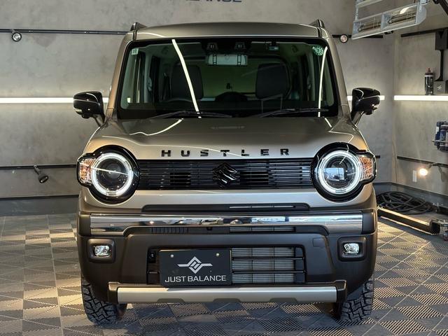 ハスラー タフワイルド　ハイブリッド／１オーナー／全周囲モニター純正ナビ／新品オープンカントリータイヤ／スズキコネクト／前後ドラレコデジタルミラー／セーフティサポート／アダプティブクルーズ／シートヒーター／ＬＥＤフォグ（5枚目）