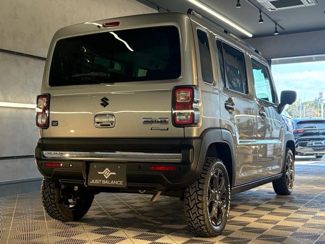 ハスラー タフワイルド　ハイブリッド／１オーナー／全周囲モニター純正ナビ／新品オープンカントリータイヤ／スズキコネクト／前後ドラレコデジタルミラー／セーフティサポート／アダプティブクルーズ／シートヒーター／ＬＥＤフォグ（7枚目）