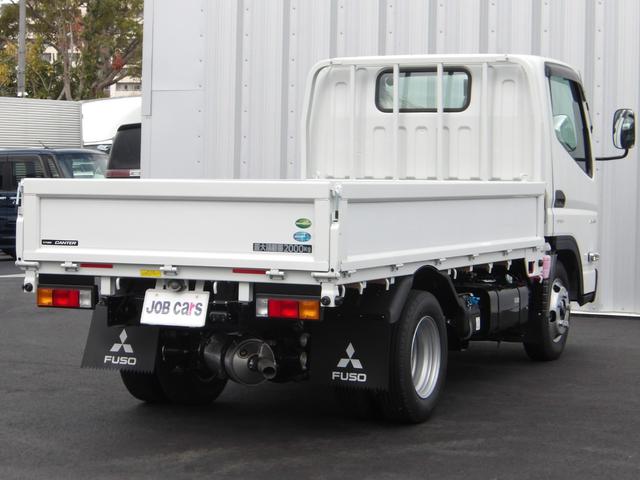 キャンター 平ボディ 標準 10尺 2t積 5MT バックモニター 左電動格納ミラー 坂道発進 ETC2.0 レーダーセンサー アクティブサイドガードアシスト 前方認識カメラ インジゲーターランプ スマートキー(8枚目)