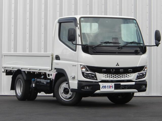 キャンター 　平ボディ　標準　１０尺　２ｔ積　５ＭＴ　バックモニター　左電動格納ミラー　坂道発進　ＥＴＣ２．０　レーダーセンサー　アクティブサイドガードアシスト　前方認識カメラ　インジゲーターランプ　スマートキー（3枚目）