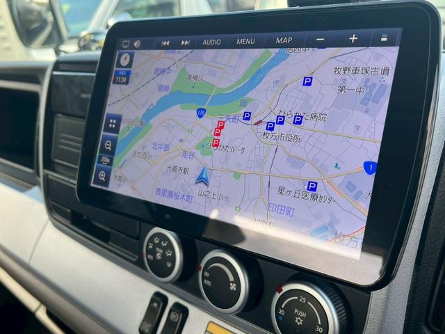 キャンター 　３．０ＤＴワイド超ロング全低床カスタム　ＫＹＯＫＵＴＯ　フラトップＺＥＲＯ　左右連動ロック装置　油圧式ウィンチ　埋込固縛装置　埋込フック　ステンレス工具ＢＯＸ　導風板　作業灯　タイヤ灯　リモコン（38枚目）