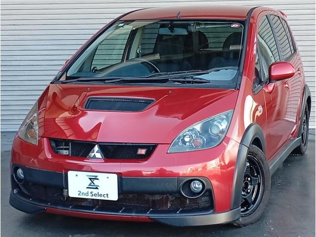 コルト ラリーアート　バージョンＲ　５ＭＴ／ターボ／車高調／タワーバー／ＯＺアルミ／ターボタイマー／エアロ／ナビ／前後ドラレコ／ＥＴＣ／フルセグ／ＢＴ機能／パワステ／キーレス／ルーフエンドスポイラー／（2枚目）