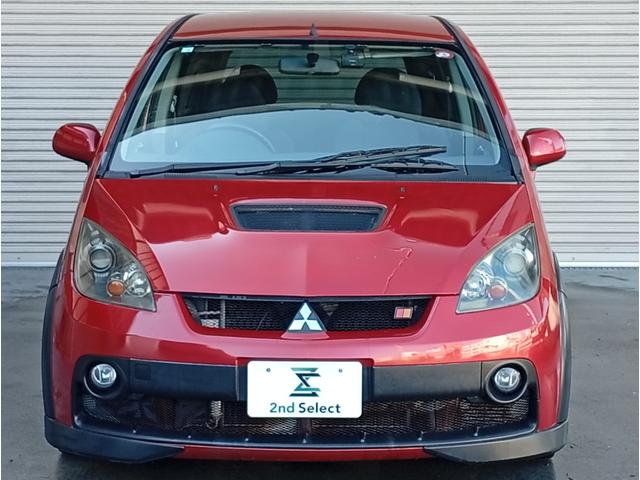 コルト ラリーアート　バージョンＲ　５ＭＴ／ターボ／車高調／タワーバー／ＯＺアルミ／ターボタイマー／エアロ／ナビ／前後ドラレコ／ＥＴＣ／フルセグ／ＢＴ機能／パワステ／キーレス／ルーフエンドスポイラー／（6枚目）