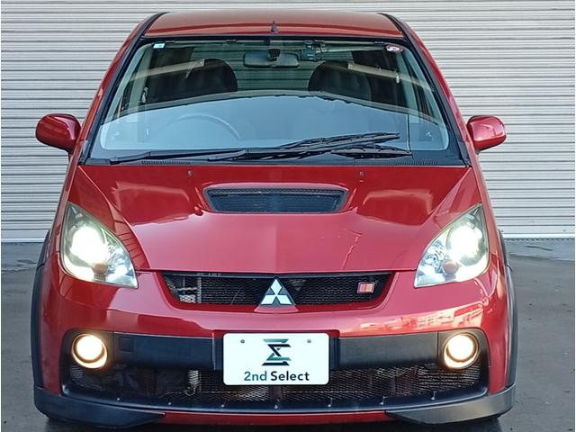 コルト ラリーアート　バージョンＲ　５ＭＴ／ターボ／車高調／タワーバー／ＯＺアルミ／ターボタイマー／エアロ／ナビ／前後ドラレコ／ＥＴＣ／フルセグ／ＢＴ機能／パワステ／キーレス／ルーフエンドスポイラー／（9枚目）