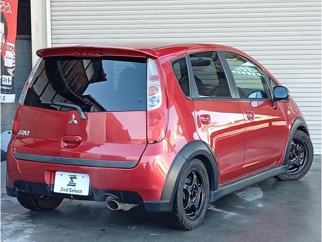 コルト ラリーアート　バージョンＲ　５ＭＴ／ターボ／車高調／タワーバー／ＯＺアルミ／ターボタイマー／エアロ／ナビ／前後ドラレコ／ＥＴＣ／フルセグ／ＢＴ機能／パワステ／キーレス／ルーフエンドスポイラー／（49枚目）