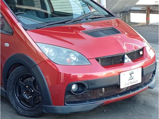 コルト ラリーアート　バージョンＲ　５ＭＴ／ターボ／車高調／タワーバー／ＯＺアルミ／ターボタイマー／エアロ／ナビ／前後ドラレコ／ＥＴＣ／フルセグ／ＢＴ機能／パワステ／キーレス／ルーフエンドスポイラー／（55枚目）