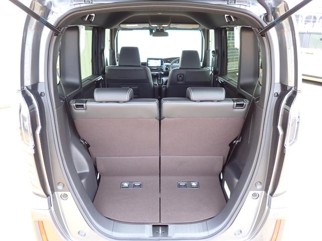 N-BOXカスタム G・EXターボホンダセンシング 純正8インチナビ CD録音 DVD再生 フルセグTV Bluetoothオーディオ 両側パワースライドドア Rカメラ ETC 助手席シートバックテーブル シートヒーター 革巻きハンドル(20枚目)