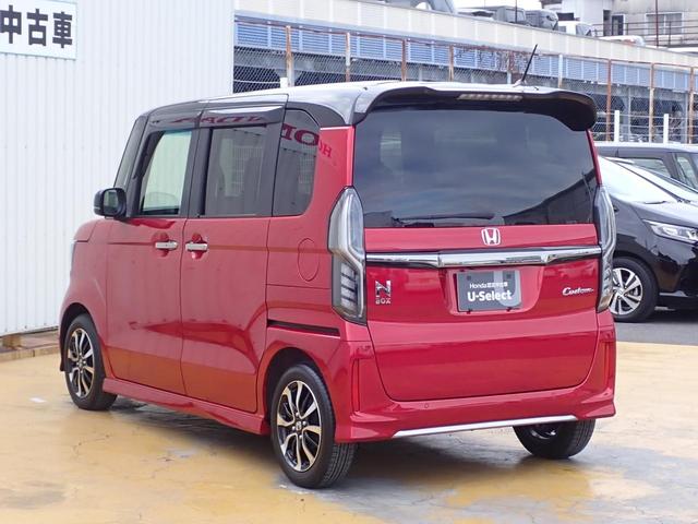 Ｎ－ＢＯＸカスタム Ｌコーディネートスタイル　純正ナビ　フルセグＴＶ　Ｒカメラ　ＥＴＣ　ＤＶＤ再生　ＣＤ録音　Ｂｌｕｅｔｏｏｔｈオーディオ　ドラレコ前後　左右パワースライドドア　渋滞追従　純正フォグライト　シートバックテーブル　後席サンシェード（14枚目）