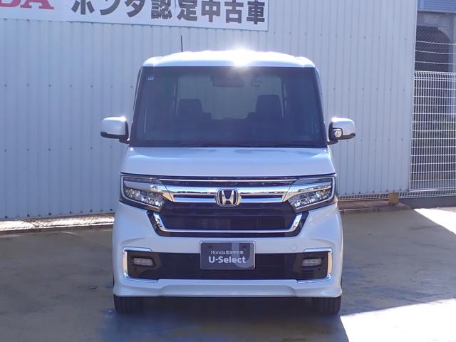 Ｎ－ＢＯＸカスタム Ｌターボ　純正８インチナビ　フルセグＴＶ　ＤＶＤ再生　ＣＤ録音　Ｂｌｕｅｔｏｏｔｈオーディオ　前ドラレコ　両側パワースライドドア　シートバックテーブル　オートリトラミラー　Ｒカメラ　ＥＴＣ（9枚目）