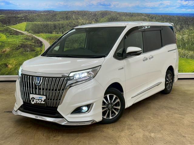 エスクァイア ハイブリッドGi プレミアムパッケージ アルパインナビ・トヨタセーフティセンス・バックモニター・ETC・両側パワースライドドア・フリップダウンモニター・ウッドコンビハンドル・LEDヘッドライト・純正アルミ・ウインカーミラー・取説保証書(5枚目)