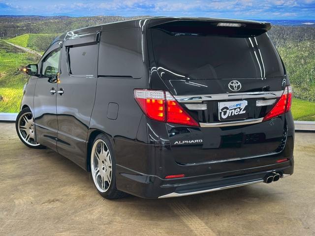 アルファード 240S モデリスタフルエアロ・モデリスタマフラー・バックモニター・純正フリップダウンモニター・純正ナビ・CDDVD対応・BT対応・両側パワースライドドア・社外テール・社外フロントグリル・WORK20インチ(10枚目)