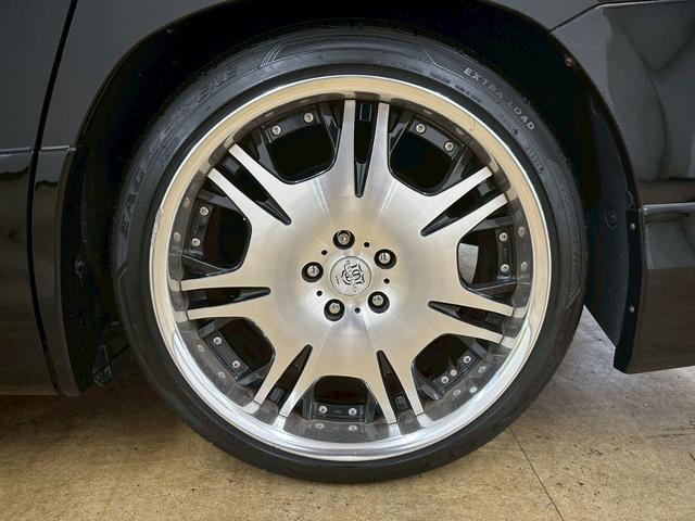 アルファード 240S モデリスタフルエアロ・モデリスタマフラー・バックモニター・純正フリップダウンモニター・純正ナビ・CDDVD対応・BT対応・両側パワースライドドア・社外テール・社外フロントグリル・WORK20インチ(24枚目)