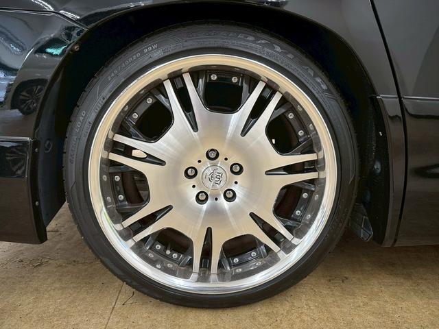 アルファード 240S モデリスタフルエアロ・モデリスタマフラー・バックモニター・純正フリップダウンモニター・純正ナビ・CDDVD対応・BT対応・両側パワースライドドア・社外テール・社外フロントグリル・WORK20インチ(25枚目)