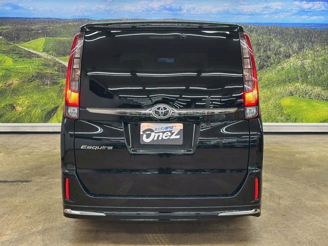 エスクァイア ハイブリッドGi ブラックテーラード 純正9インチ・純正12.1インチフリップダウンモニター・両側パワースライドドア・セーフティセンス・LEDヘッドライト・ビルトインETC・シートヒーター・クルーズコントロール・社外18インチアルミ(10枚目)