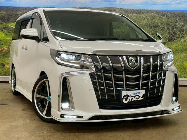 アルファード 2.5S Cパッケージ 社外20インチアルミホイル・社外エアロパーツ・ブラインドスポットモニター・純正ディスプレイオーディオ・純正デジタルインナーミラー・両側パワースライドドア・シートベンチレーション・スマートキー・ETC(6枚目)