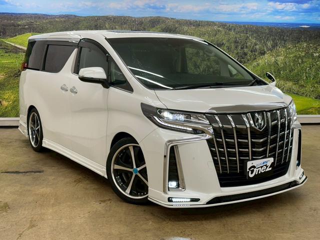 アルファード 2.5S Cパッケージ 社外20インチアルミホイル・社外エアロパーツ・ブラインドスポットモニター・純正ディスプレイオーディオ・純正デジタルインナーミラー・両側パワースライドドア・シートベンチレーション・スマートキー・ETC(7枚目)