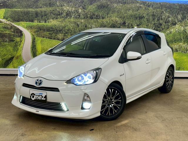 アクア Ｓ　モデリスタエアロパーツ・社外アルミホイル・プッシュスタート・スマートキーレス・ＬＥＤヘッドライト・レザー調シートカバー・社外ナビＴＶ・クルーズコントロール・オートライトシステム・ＥＴＣ・レーダー（5枚目）