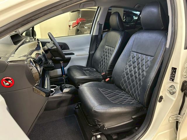 アクア Ｓ　モデリスタエアロパーツ・社外アルミホイル・プッシュスタート・スマートキーレス・ＬＥＤヘッドライト・レザー調シートカバー・社外ナビＴＶ・クルーズコントロール・オートライトシステム・ＥＴＣ・レーダー（30枚目）