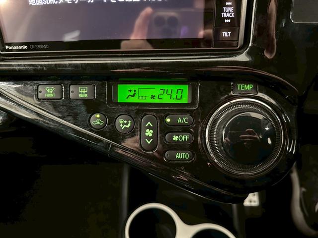 アクア Ｓ　モデリスタエアロパーツ・社外アルミホイル・プッシュスタート・スマートキーレス・ＬＥＤヘッドライト・レザー調シートカバー・社外ナビＴＶ・クルーズコントロール・オートライトシステム・ＥＴＣ・レーダー（40枚目）