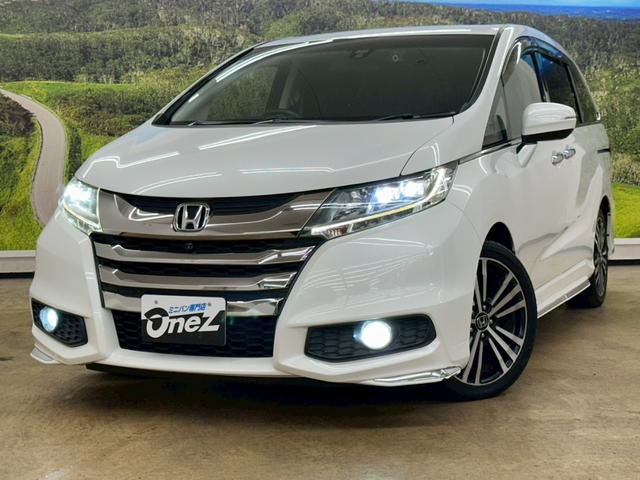 オデッセイ アブソルート・ＥＸ　純正ナビ・フルセグ対応・ブラインドスポットモニター・両側パワースライドドア・ハーフレザーシート・パワーシート・全方位モニター・ＥＴＣ・純正アルミ・ＢＴ対応・ＬＥＤヘッドライト・ステアリングスイッチ（4枚目）