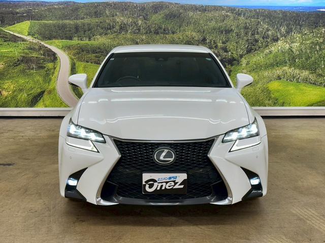ＧＳ ＧＳ３５０　Ｆスポーツ　３眼ＬＥＤヘッドライト・純正１２．３インチナビ／ＴＶ・黒レザーシート・オレンジキャリバー・パワートランク・純正１９インチＡＷ・電動サンシェード・ドライブモードセレクト・本アルミインパネ・ＥＴＣ２．０（3枚目）