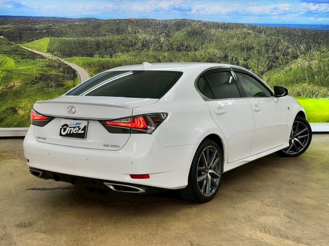 ＧＳ ＧＳ３５０　Ｆスポーツ　３眼ＬＥＤヘッドライト・純正１２．３インチナビ／ＴＶ・黒レザーシート・オレンジキャリバー・パワートランク・純正１９インチＡＷ・電動サンシェード・ドライブモードセレクト・本アルミインパネ・ＥＴＣ２．０（8枚目）