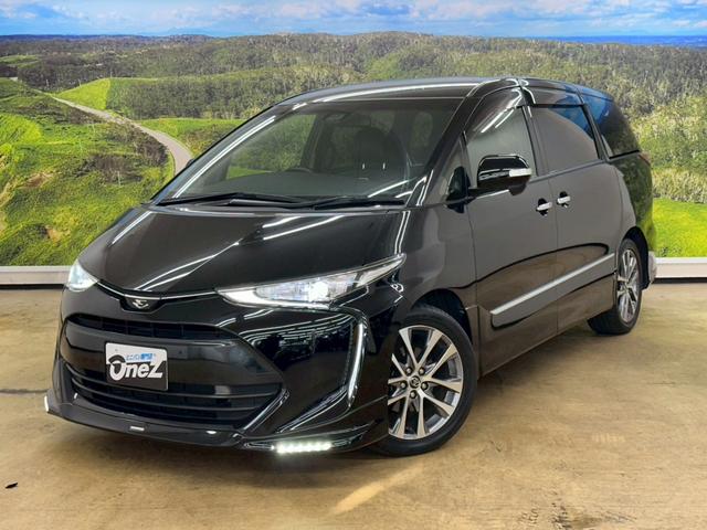 エスティマ アエラス　プレミアム　ＴＲＤエアロ・純正１０インチナビ・サンルーフ・フリップダウンモニター・フルセグ対応・バックモニター・トヨタセーフティセンス・両側パワースライドドア・ハーフレザーシート・クルーズコントロール・ＥＴＣ（5枚目）