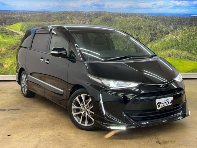 エスティマ アエラス　プレミアム　ＴＲＤエアロ・純正１０インチナビ・サンルーフ・フリップダウンモニター・フルセグ対応・バックモニター・トヨタセーフティセンス・両側パワースライドドア・ハーフレザーシート・クルーズコントロール・ＥＴＣ（7枚目）